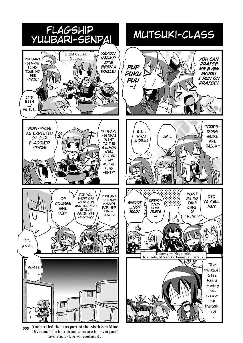 Kantai Collection - Kankore - 4-koma Comic - Fubuki, Ganbarimasu! Chapter 36 5